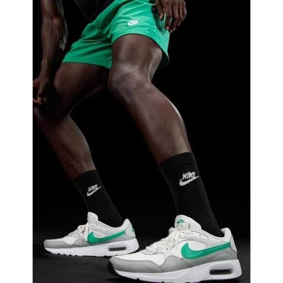 ⚡Nike Men Summit White/Stadium Green/Photon Everyday Breathable Casual Sneakers - Picture 2 of 7